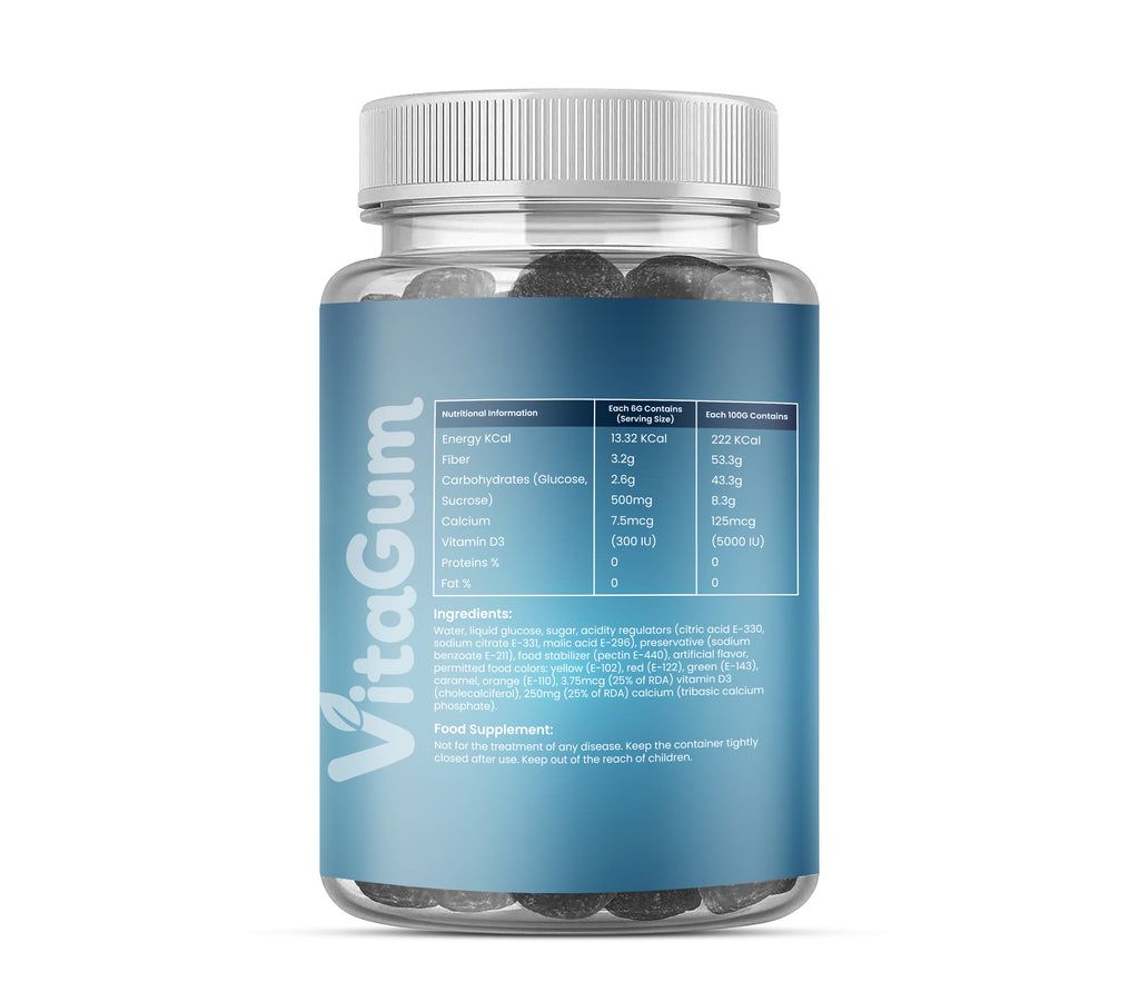 Vitagum® Calcium & Vitamin D3