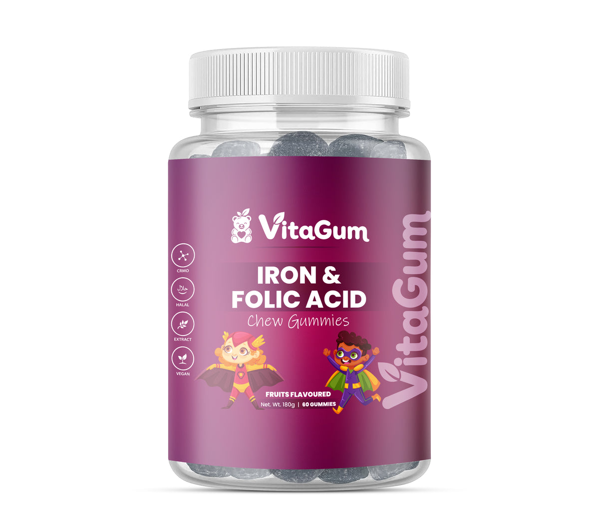 Vitagum® Iron & Folic Acid