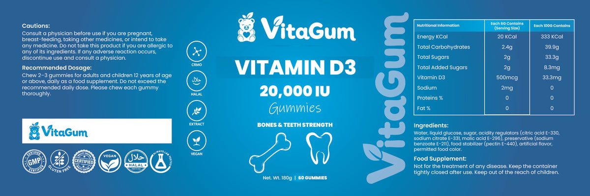 Vitagum® Vitamin D3