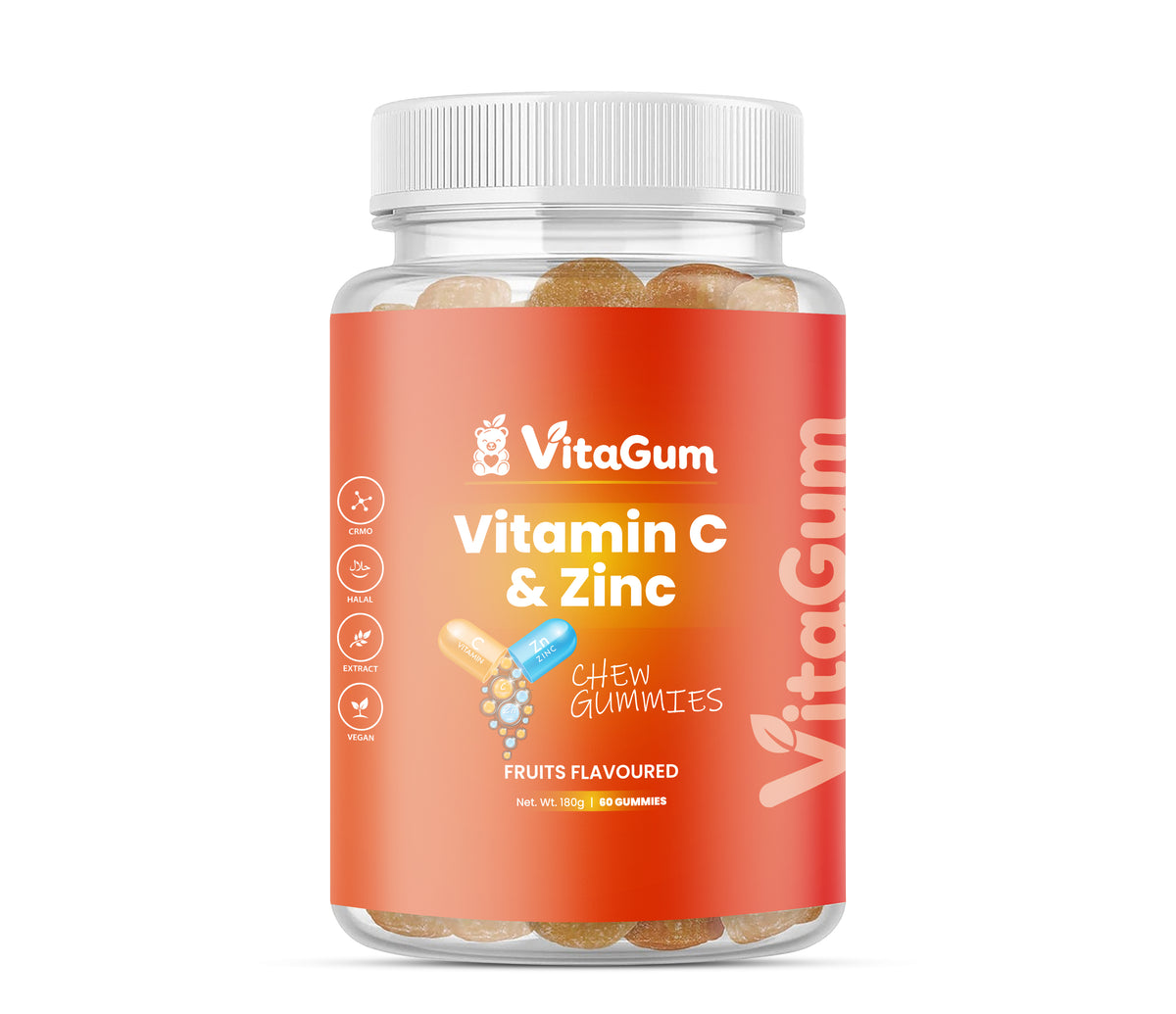Vitagum® Vitamin C & Zinc