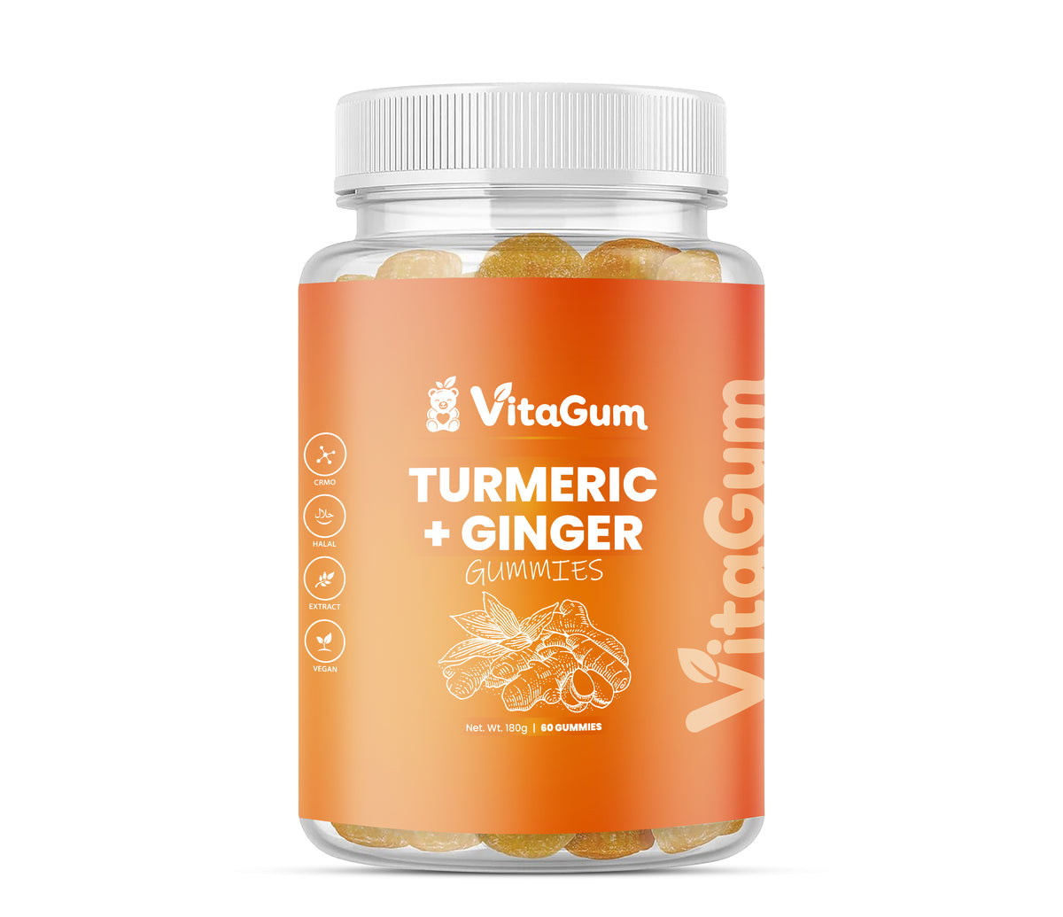 Vitagum® Turmeric + Ginger